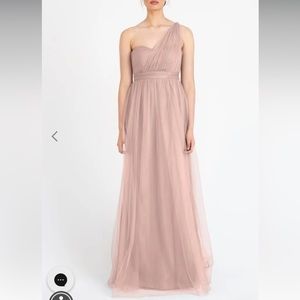 Jenny Yoo Annabelle bridesmaid convertible maxi dress. Vintage iris size 2 long